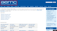 Desktop Screenshot of aemc.org.uk