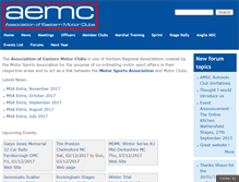 Tablet Screenshot of aemc.org.uk